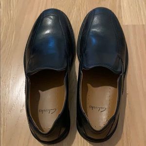 Clarks Colson Knoll Black Loafers